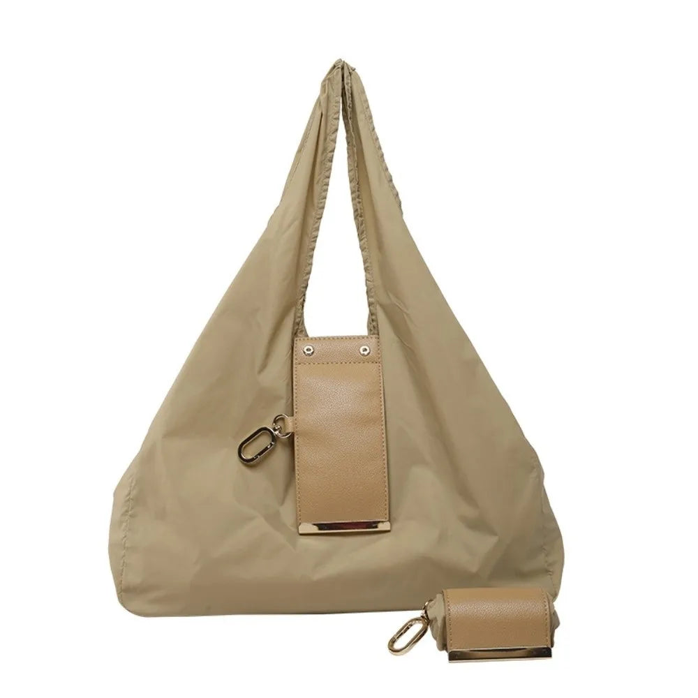 The Everfold keychain tote in Khaki